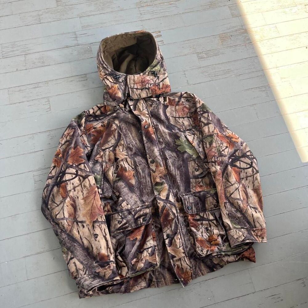 Big Bill Camo Hunting Streetwear Y2K Puffer Jacket